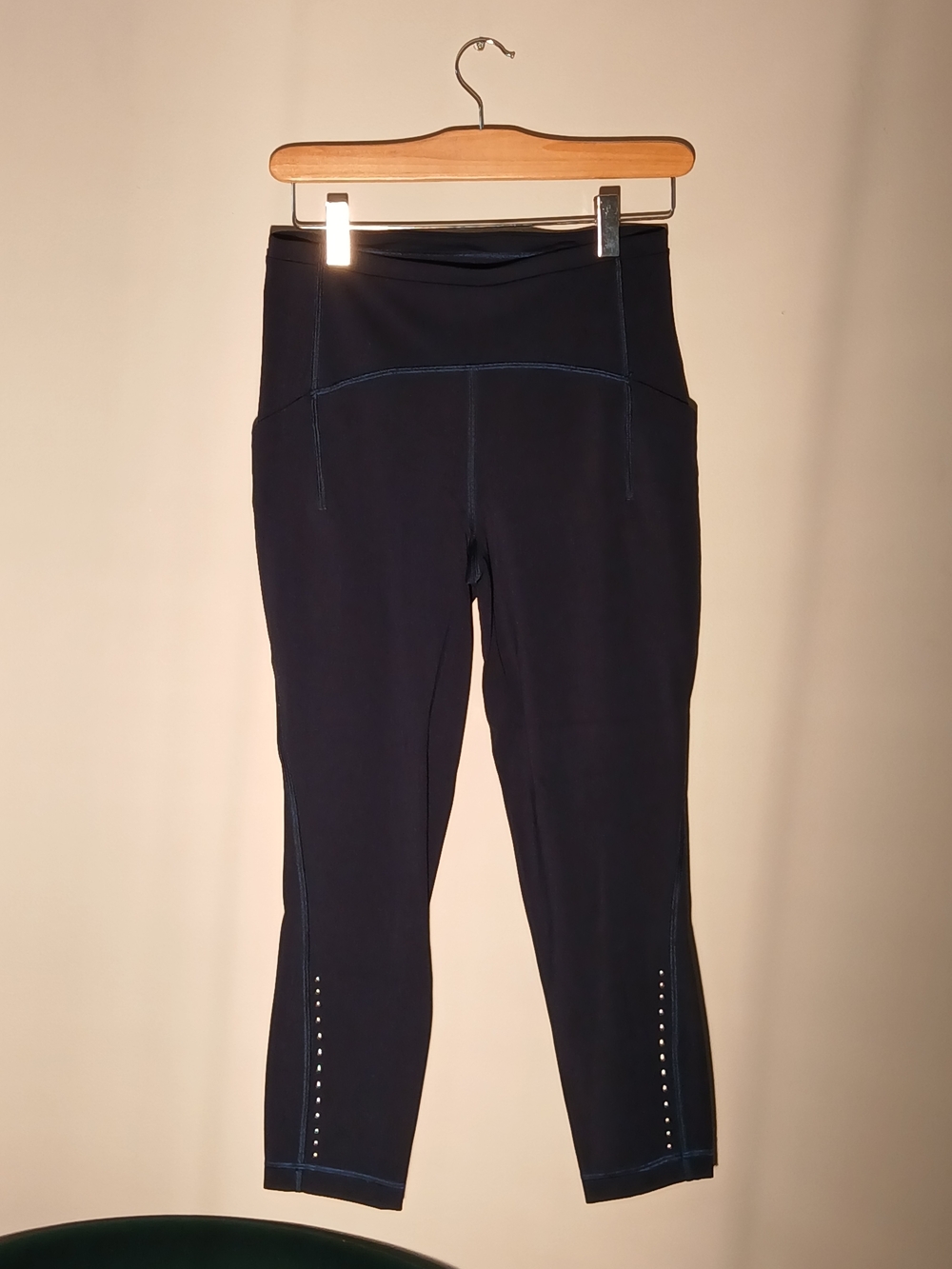Navy Athletic 7/8 Lululemon Leggings